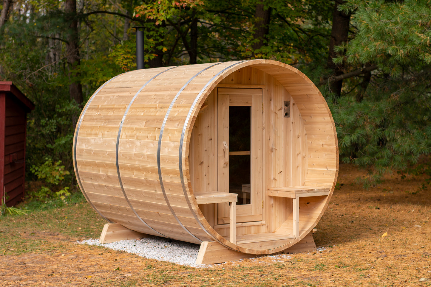 Dundalk Leisurecraft CT Serenity Barrel Sauna
