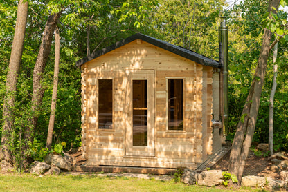 Dundalk Leisurecraft CT Georgian Cabin Sauna with Changeroom
