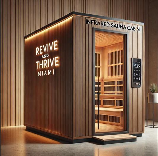 Revive and Thrive Miami Infrared Sauna Cabin